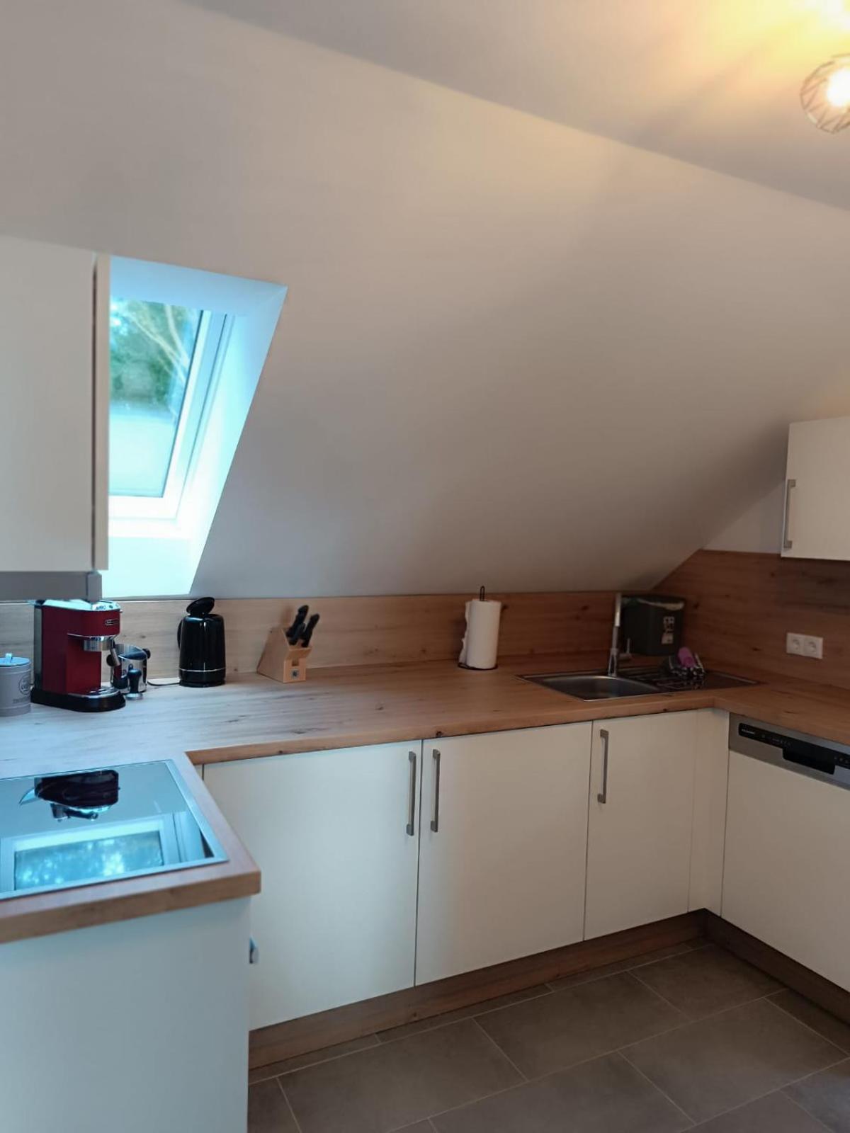 בוסאו Moderne Ferienwohnung Fuer Familien Im Dachgeschoss מראה חיצוני תמונה