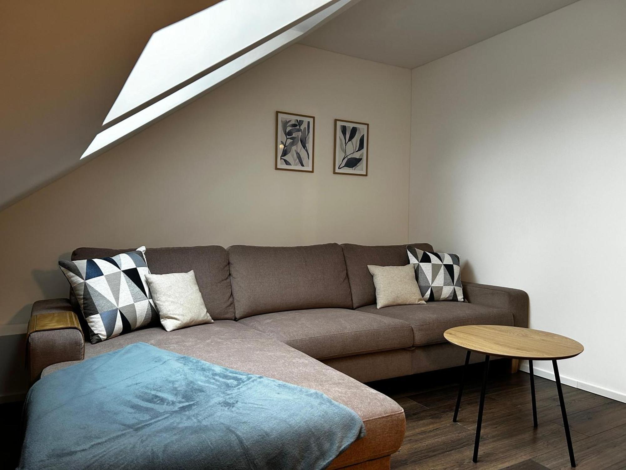 בוסאו Moderne Ferienwohnung Fuer Familien Im Dachgeschoss מראה חיצוני תמונה